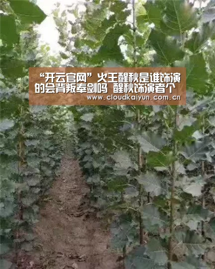 “开云官网”火王醒秋是谁饰演的会背叛奉剑吗 醒秋饰演者个人(图3) 开云官网